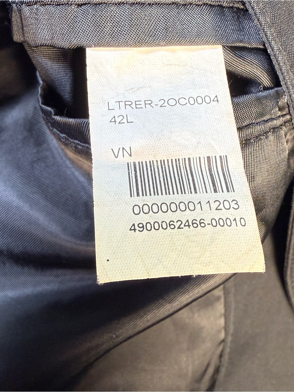 Lauren Ralph Lauren Men’s Black Double Breasted Raincoat Trench Coat 42L Preppy - Picture 14 of 15
